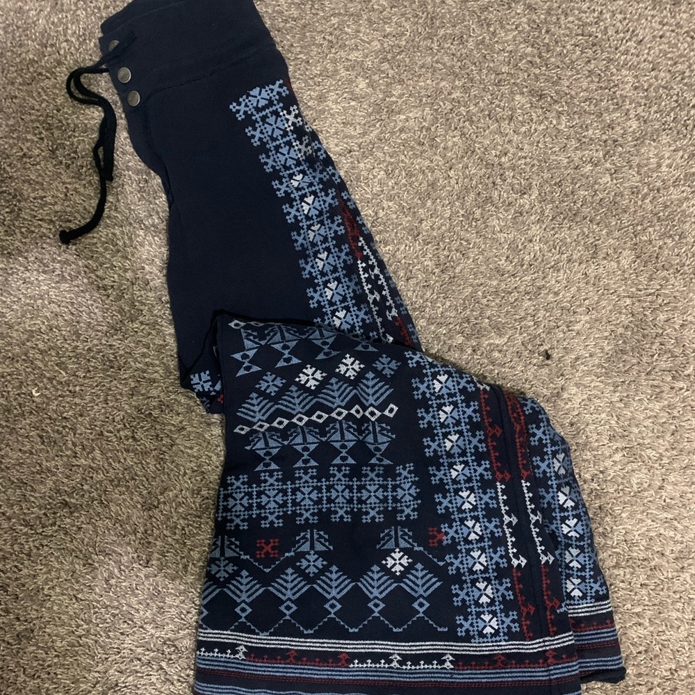 NWT FP movement embroidered flare pants